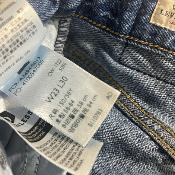 Levi’s Baggy Dad High Rise jeans size 23 - Picture 6 of 7